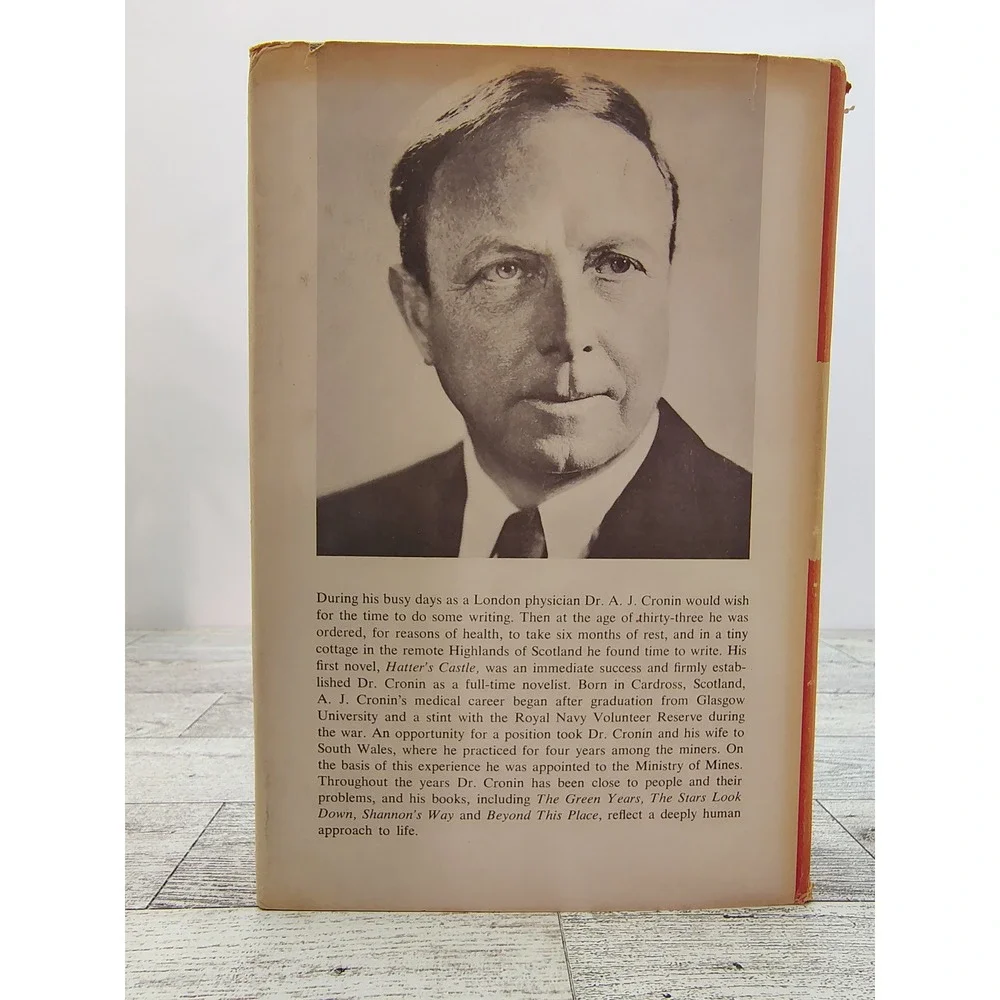 The Citadel Keys of The Kingdom Cronin 1940s Book Club HCDJ Taupe‎ Boards Decor
